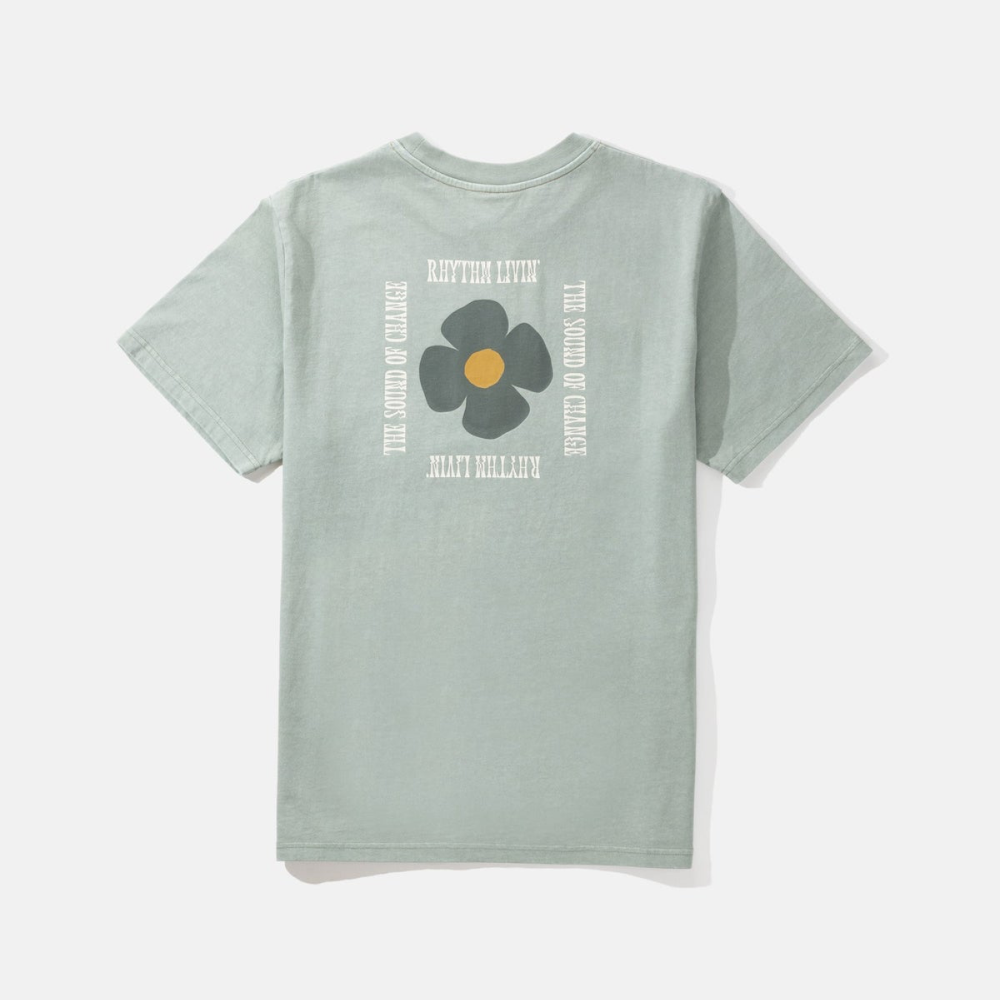 Rhythm Seafoam In Bloom Vintage Short Sleeve T-Shirt