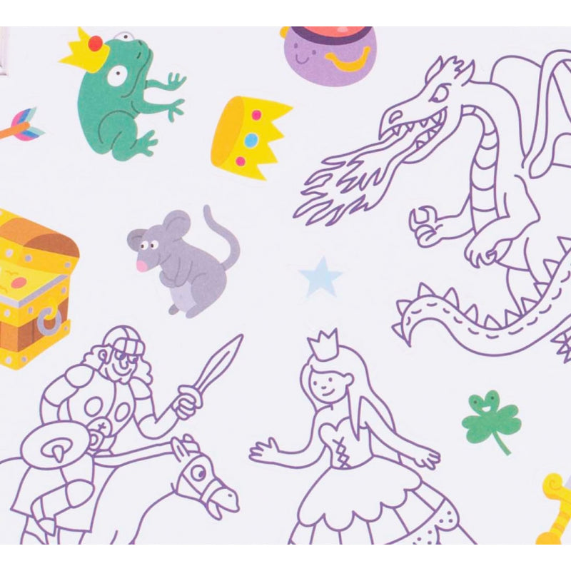 OMY Princess Sticker Notebook