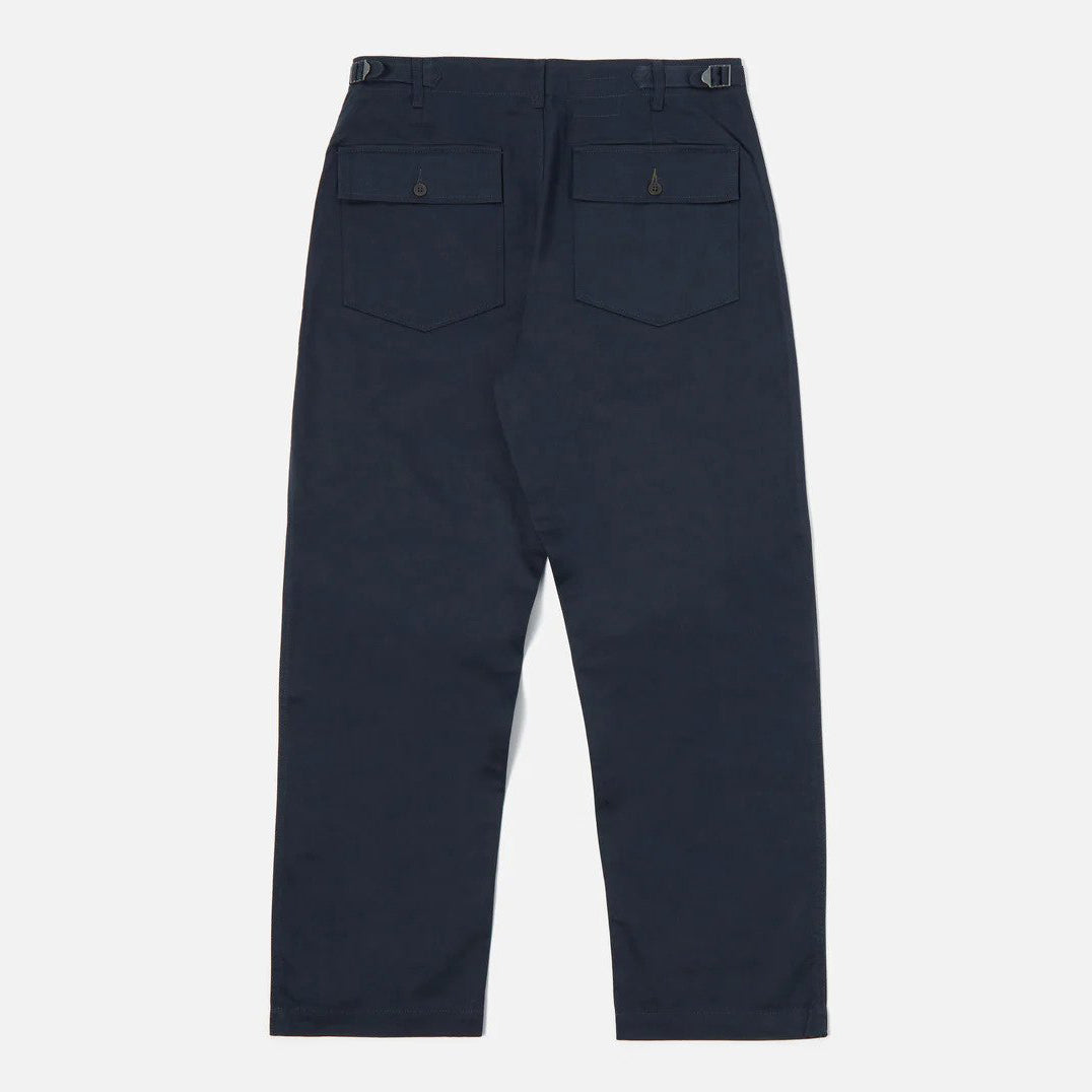 Universal Works Fatigue Pant In Navy Twill